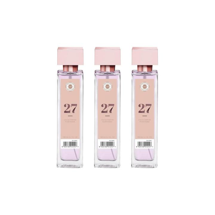 IAP Pharma Parfums nº 27 - Eau de Parfum Floral - Mujer - 150 ml (Paquete de 3) — oferta en Miravia
