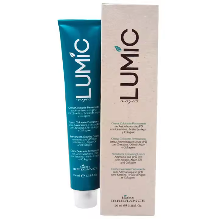 Light Irridiance Lumic Hair Color Cream Free 100mL | Crema Colorante Permanente - 1