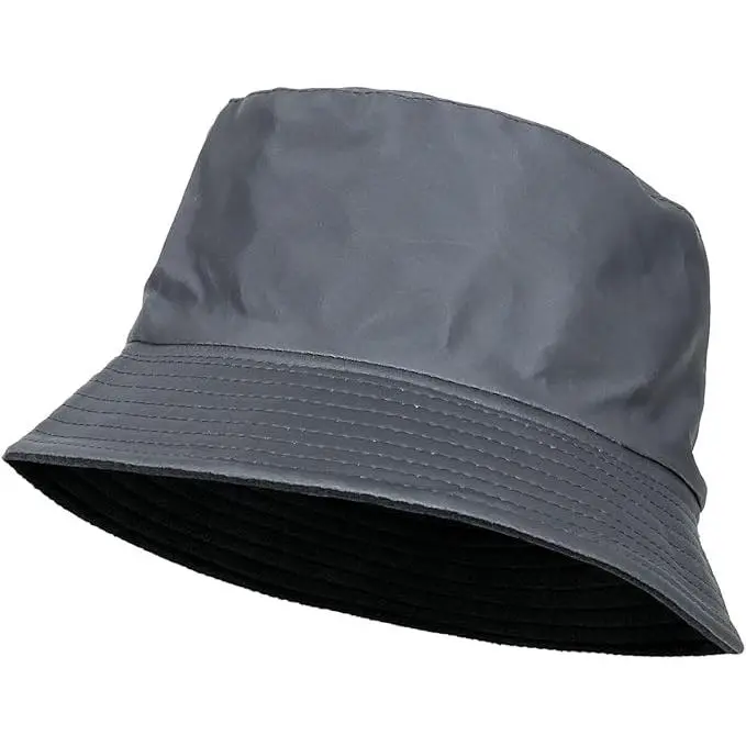 Gorro de Lluvia Impermeable Plegable Sombrero de Pescador Gorro para Hombres y Mujeres Gorro con Forro Interior Ideal para Senderismo, Deportes al Aire Libre - 1