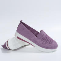 Zapatos de mujer de talla Grande, Nuevos, de Primavera y Verano, Planos, informales, de Malla transpirable, Con Suela Gruesa, Deportivos e informales. - details 15