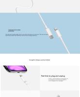 Cable De Carga Rápida USB C a Lightning Para iPhone 14 13 12 11 pro Max XS XR iPad Xiaomi PD 27W/20W Tipo C a Lámpara Data Compatible Con iPhone SE 2020 11/11 Pro/11 pro Max/X/XS/XR/XS Max - details 3