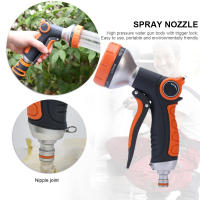 Boquilla De Riega Ajustable Antideslizante Para Jardín Ergonómica Para Riego De Plantas Limpieza De Coches Ducha Boquilla De Riega - details 2