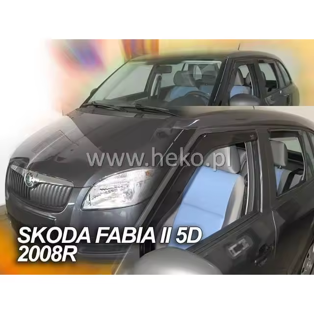 CARENADOS SKODA FABIA II 5D (DEFLECTORES POSTERIORES EN CONJUNTO) COMBI 2008_2015 - 1