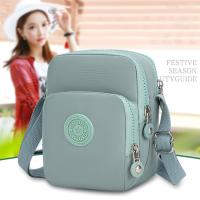 Nueva Bolsa De Teléfono Móvil Para Mujer En Nylon Monedero Con Correa De Hombro Pequeño Bolso Cruzado De Viaje - details 0