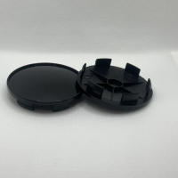 Kit De 4 Piezas De Cubiertas Para Eje De Rueda De Coche 68mm En Plástico Negro Y Plateado Duradero Accesorios De Automóvil Para Estilo De Coche - details 4