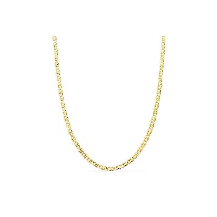 Cadena oro 18k unisex 45 cm. ancla hueca eslabones 2 mm. - 1