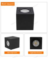 Spotlight LED GU10 Para Techo Montaje En Superficies Cilindro De Lámpara Bajo 220V Foco Iluminación Decorativa Para Dormitorio - details 11