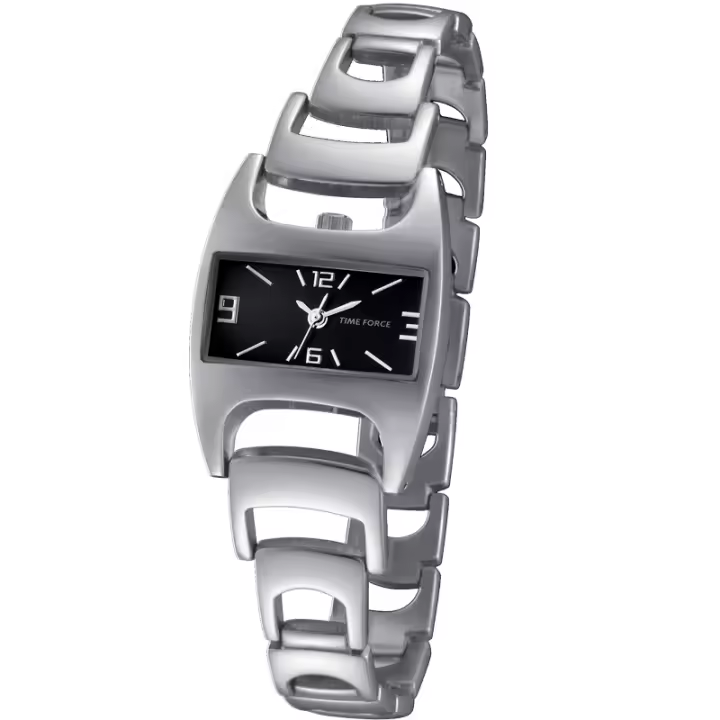 Time Force Tf4041l01m  Reloj Para Para Mujer Color Negro - 1