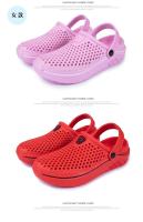 Zapatillas De Taconete Bajo Para Hombre Sandalias De Cierre Inyectado EVA Zapatos De Jardín Y Playa Para Verano Couplet - details 22