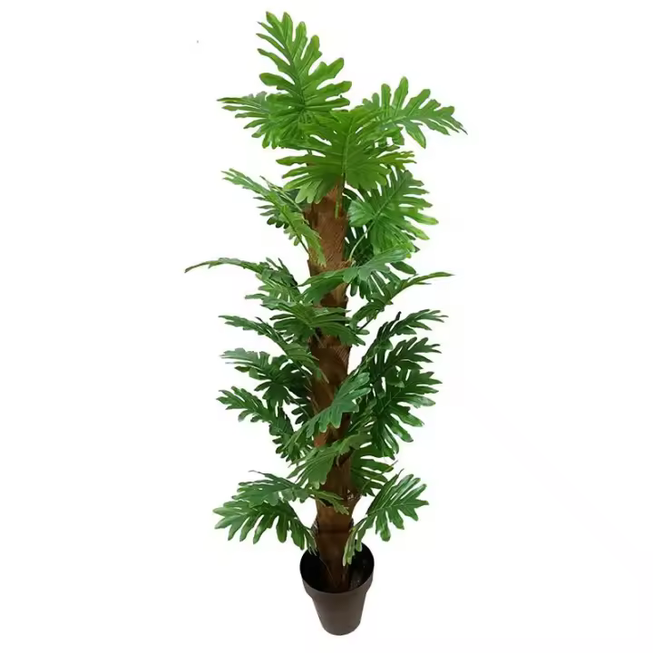 Poenia Arte Floral - Planta Artificial Rhapis Rain En Maceta 135cm - REF 630641 - 1