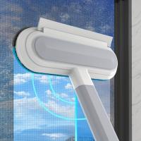 Limpia Ventanas Profesional Multifuncional Con Peluches Para Mascotas Y Cepillo De Limpieza Incluye Escobillas Y Manija De Plástico - details 2