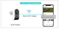 Cámara De Seguridad WiFi 5MP Con Detección De Movimiento Pir Audio Bidireccional Monitoreo IP Inteligente Para Hogar Batería Integrada Resistente Al Agua Y Al Clima - details 7