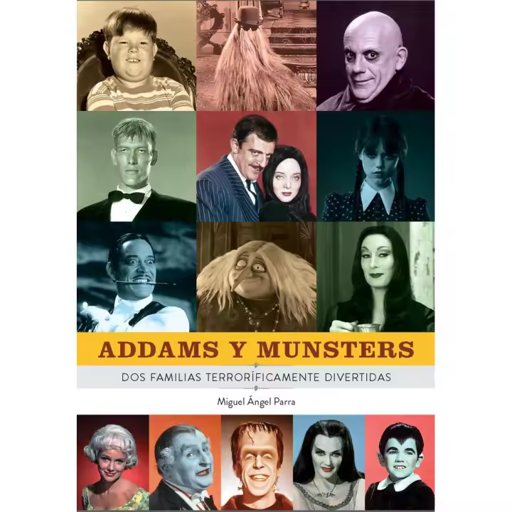 Libro ADDAMS Y MUNSTERS DOS FAMILIAS TERRORIFICAMENTE DIVERTIDAS Editorial DIABOLO EDICIONES - 1