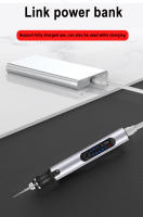 Mini Grabadora Eléctrica Sin Cable 4.2V 5000-10000-18000r Herramienta Rotativa Para Joyería Y Metal Tratamiento De Superficie - details 6