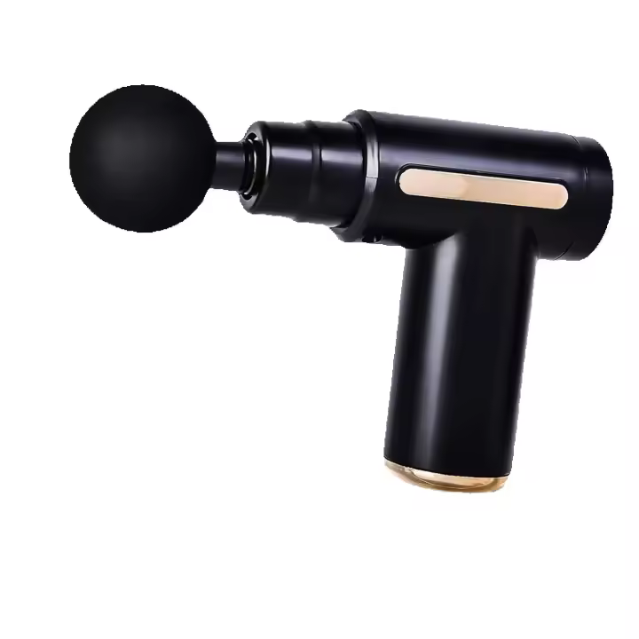 Gun de masaje Mini, Gun de masaje, Dispositivo de masaje muscular, Dispositivo de masaje portátil con 6 velocidades, Puerto de carga USB C Y 4 boquillas de masaje, pistola de masaje Ultra - 1