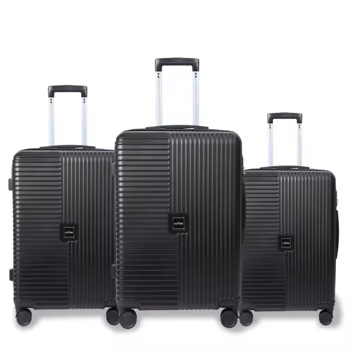 S7 STAR LG61752-LG61757 Juego Equipaje ABS de Viaje, Maleta Dura Color Puro Asa Telescópica, Cabina Set 3 Expandible de Moda 4 Ruedas Giratorias Multidireccionales 360°, Maleta Trolley  Gran Capacidad 20+24+28in - 1