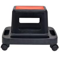 vidaXL Taburete para mecánicos giratorio con almacenamiento 150 kg - details 1