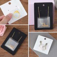 10pcs Bolsas Adhesivas Transparentes Para Cadenas De Collares DIY Tamaño 4.2x3.7/3.2x2.5cm Empaque De Joyería Para Pequeñas Empresas - details 4