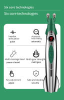 Bolígrafo De Masaje Electrico VamsLuna Herramienta De Relajación Corporal Tamaño Medio ABS TPR Control De Intensidad 9 Niveles - details 0
