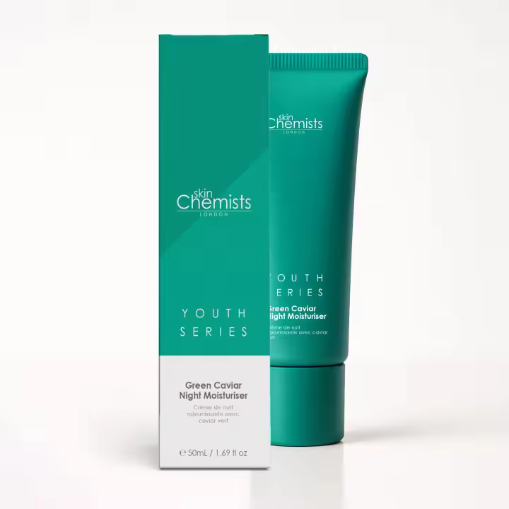 skinChemists Crema de Noche de Caviar Verde Antiedad e Hidratante 50ml - 1