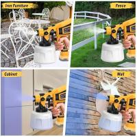 eléctrica inalámbrica, pulverizador de pintura portátil para el hogar, aerógrafo de revestimiento de acero para muebles de coche, de 18V batería Makita, 1000ML - details 6