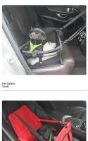 Asiento De Coche Para Mascotas Transpirable Plegable Y Lavable Seguro Para Viajes Para Perros Y Gatos Funda De Almohadilla Impermeable Desmontable Accesorios Para Mascotas - details 11