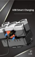 Linterna Frontal LED 5/11 Recargable Por USB Con Batería 18650 Integrada Lámpara De Mano Para Pesca Y Actividades Al Aire Libre - details 19