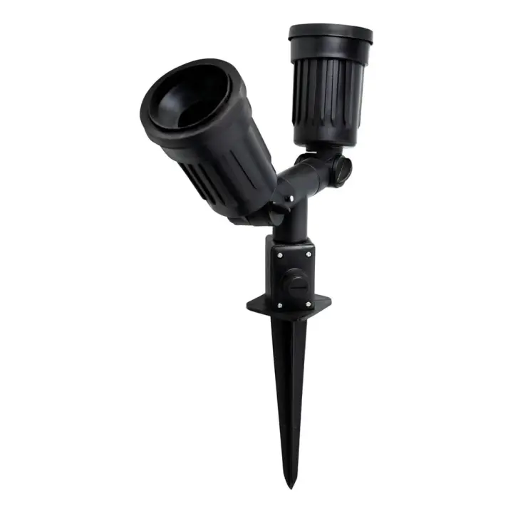 Estaca Jardín Pincho 2XE27 Máx. 2X80W Matel - 1