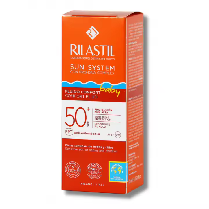 RILASTIL SUN SYSTEM SPF50+ BABY FLUIDO CONFORT 50 ML - 1