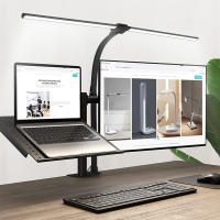 Lámpara De Escritorio LED Doble Cabeza 24W Con Control Remoto Y 5 Niveles De Brillo 5 Modos De Iluminación JGT Moderna Para EU/US/UK - details 15