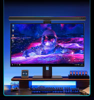 Lámpara De Escritorio Aluminio Con Luz LED RGB Colgante Para Pantalla De Computadora 55-42cm Barra De Luz Ambiental Sincronización Musical USB - details 6