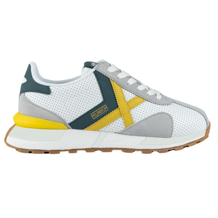 Munich deportiva de moda para hombre sapporo 190 color blanco