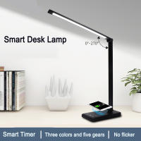 Lámpara De Escritorio LED Inteligente Recargable Por USB Con Iluminación Wireless Plegable Para Niños Y Adultos Para Oficina Y Dormitorio Material ABS Y Aluminio - details 2