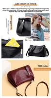 Nueva Bandolera De Hombro 2025 Para Mujeres Maduras Estilo Elegante Y Moderno Bolso De Mano Sencilla Y Trendy Para Mamás - details 1