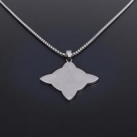 Collar De Acero Inoxidable Con Colgante De Nórdico Encantado Para Hombres Y Mujeres Joyería De Moda Irlandesa Afortunada - details 5