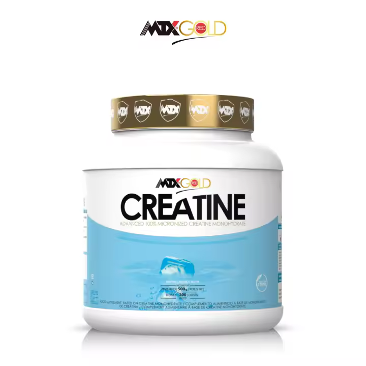 MTX nutrition CREATINE  R.GOLD [300 gr] Neutro - Creatina Monohidrato PREMIUM de calidad farmacéutica sin aditivos. La creatina Incrementa la fuerza muscular, la hipertrofia muscular… - 1