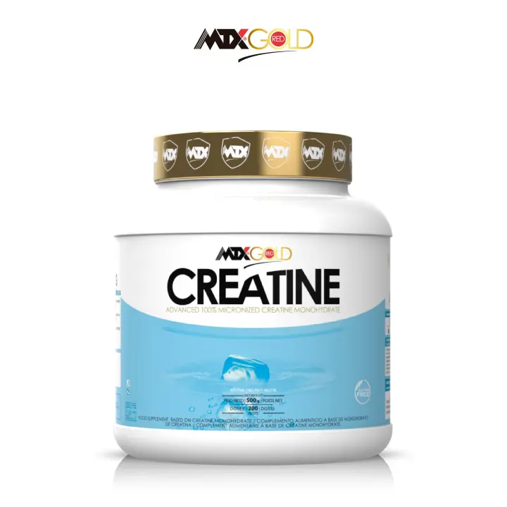 MTX nutrition CREATINE  R.GOLD [300 gr] Neutro - Creatina Monohidrato PREMIUM de calidad farmacéutica sin aditivos. La creatina Incrementa la fuerza muscular, la hipertrofia muscular… - 1