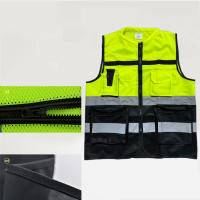 Chaleco Reflector De Alta Visibilidad Para Motocicleta Talla XXL Seguridad Y Advertencia Para Correr Y Ciclar Por Noche - details 7