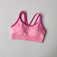 Top De Yoga Para Mujer Verano Absorbedor De Choques Con Bonito Contrafuerte Deportivo Y Profesional Para Pilates Material De Nylon - details 1