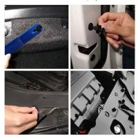 50pcs 8mm Clavijas De Plástico Para Automóvil Fijación De Parachoques Y Capó Negro Compatible Con Toyota Focus Kia Nissan Yamaha - details 4