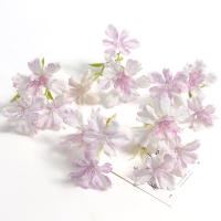 10/20Pcs Plantas Artificiales Flor De 10cm Decoración Para Hogar Jardín Bodas DIY Corona Accesorios Caja De Regalo Estilo De Flor De Seda - details 10