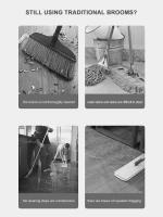 Escoba De Silicona Mágica Herramienta De Limpieza Para El Piso Dual-Purpose Mop Para El Hogar Y Baño Material De Silicona Y Plástico - details 2
