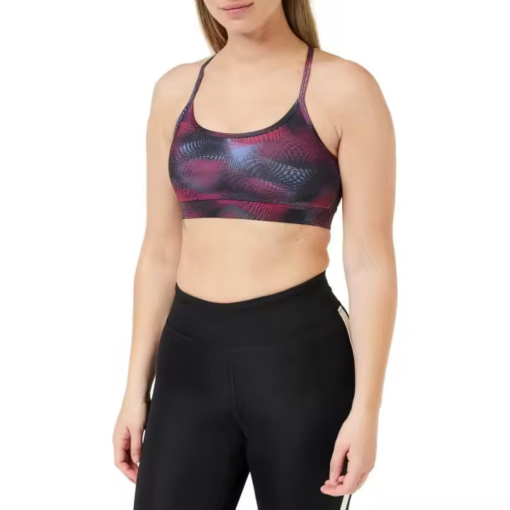 Energetics, Gigi V, Sujetador, Deportivo, Entrenamiento, Gimnasio, Cruzado, Mujer, Estampado, EN418076_050// - 1