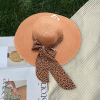 Sombrero de Paja de Verano para Mujer, Sombrero de Playa de Ala Ancha con Protección UV, Cómodo y Transpirable, Ajustable y Plegable, Ideal para Viajes y Aire Libre (Beige/Marrón/Blanco/Khaki) - details 1