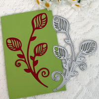 Cortadores De Metal En Forma De Ramas De Rosas Y Hojas Para Scrapbooking Y Álbumes De Fotos Herramienta De Corte De Carbono Para Papel Y Cartón - details 0