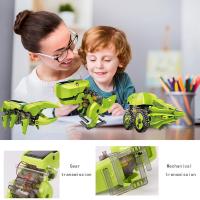Robot Solar 3-en-1 Para Niños Dinosaurio Insecto Máquina De Perforación Panel De Energía Solar Modelo De Suministro De Energía Para Regalo Para Niños - details 3