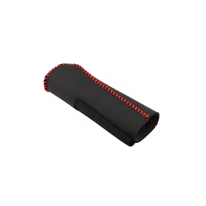 Cubierta De Cuero Genuino Para Marcha Retrocesos Y Freno De Mano Para Ford Focus 2 3 4 MK2 MK3 MK4 Fiesta Ecosport Mondeo Fusion Kuga Escape Accesorios - 1