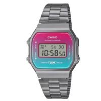 Reloj Digital Unisex Casio Iconic A168WERB-2A con Cronógrafo y Batería de 7 Años - details 0