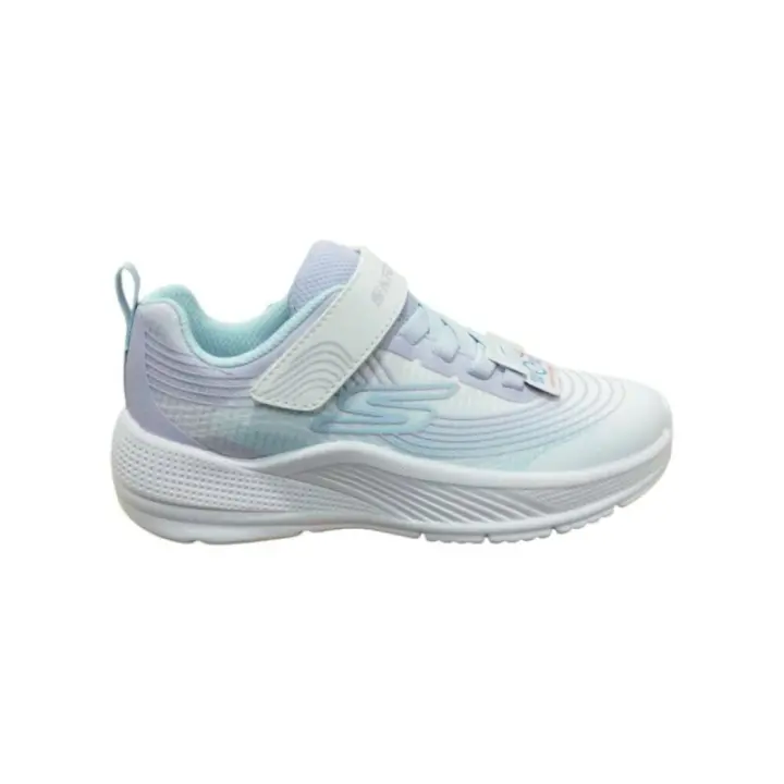 Calzado gris Skechers MICROSPEC ADVANCE 303575L-WLVM NIÑA-Negro-Grises - 1
