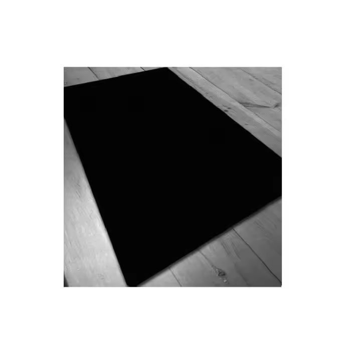 TAPETE DE NEOPRENO 150X90CM NEGRO LISO - 1